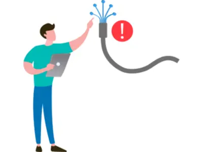 Hvorfor virker mit fibernet ikke?